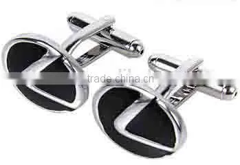 Silver Plated Custom Cufflink For Mens Shirt photo-4