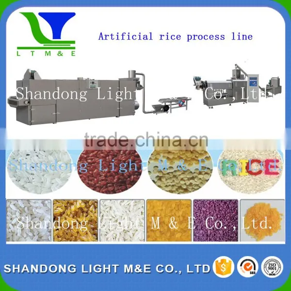 Hot Sale Colorful Automatic Nutritional Rice Processing Line/making Machine photo-2