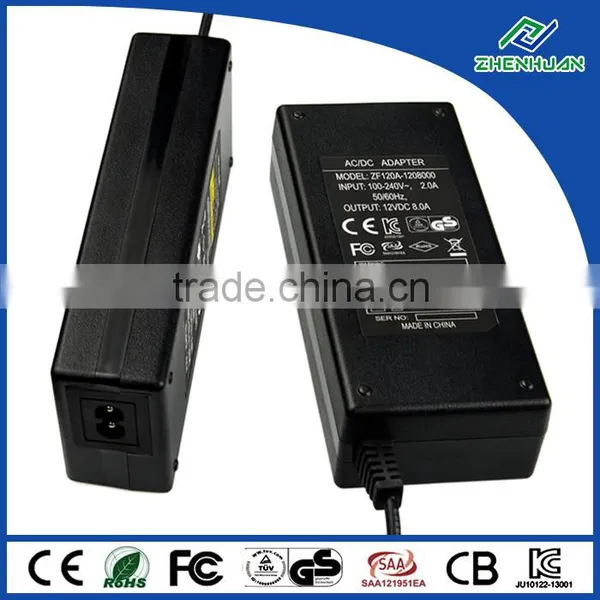 Electric AC DC Power Supply 12V 8A Universal Adapter for Cctv Camera photo-3