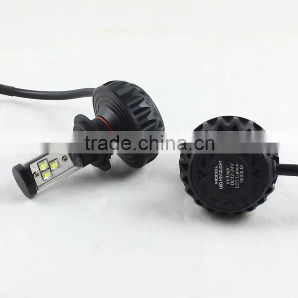 LED Headlight Bulb H8 H10 H11 H16 9005 9006 H4 H7 Cre.e 3000LM LED Headlight Car LED Head Light LED Headlight Bulb photo-4