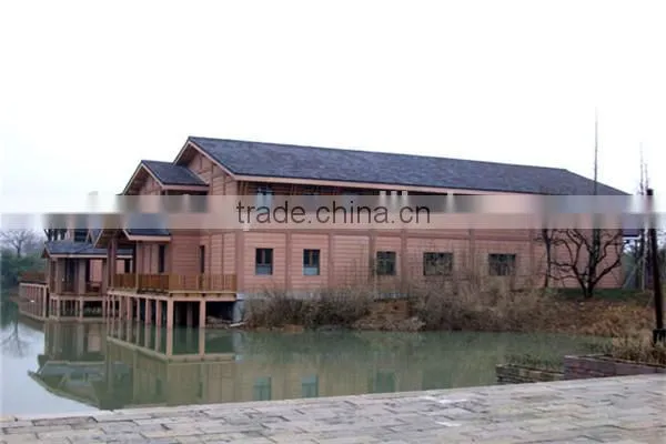 Shiny Wall Sequin Finland Spruce Wood Wall Panels Foam Concrete Prefabricated House photo-4