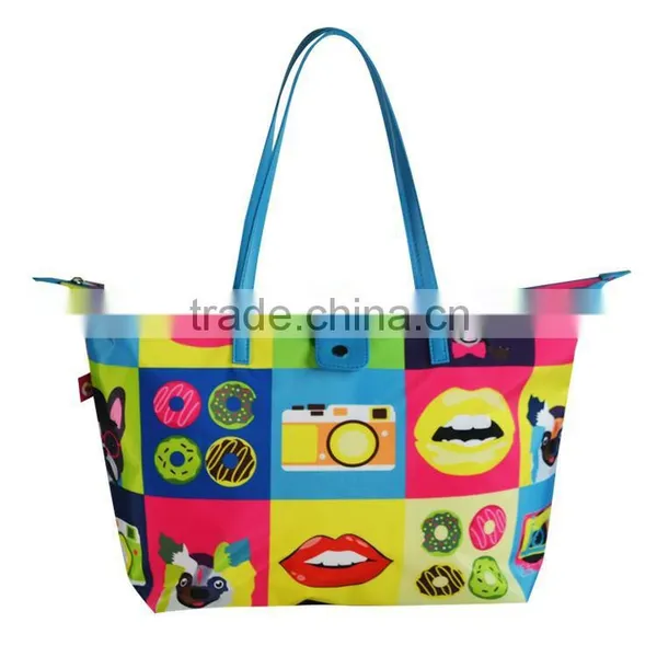 Nylon Zipper Document Bag Nylon Backpack Bags photo-6