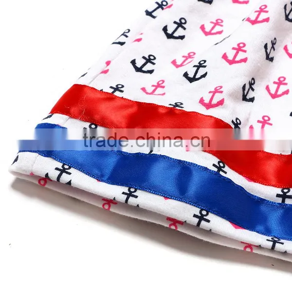 Baby Girl Summer Clothing Set White Shirt With Printing and Short With Bowknot Baby Girls Boutique Clothing Set photo-4