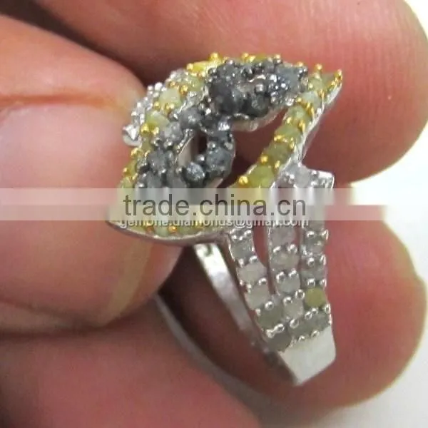 Natural Rough Diamond Rings At Bottom Price In India photo-2