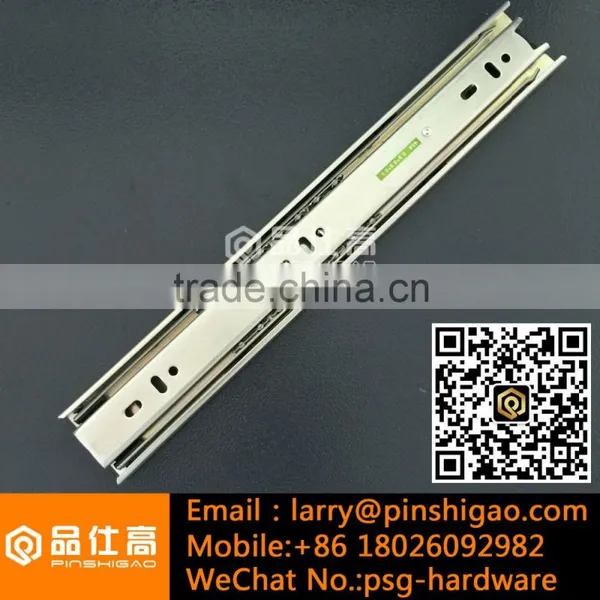3 Fold Full Extension Ball Bearing Telescopic Drawer Runner photo-3