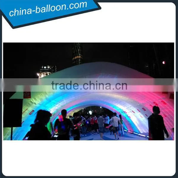 Color Changing Led Inflatable Tunnel Tent Inflatable Canvas Tent photo-5
