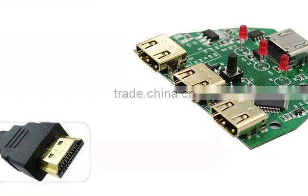 HDMI 1.4 Switch 3D 3-Port Bi-direction 3x1 HDMI Pigtail Auto Switcher 1x3 HDMI Splitter photo-6