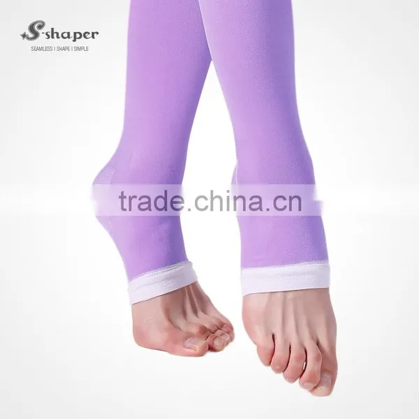 S-SHAPER China Factory Sleep Legging Overnight Colorful Leggings Slimming Stocking Sex Open Toe Pantyhose Beauty Leg photo-3