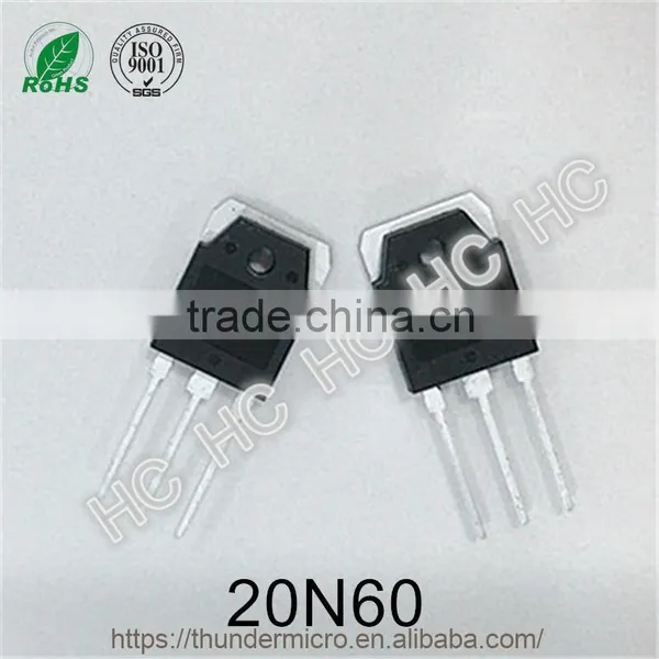 20N60 Mosfet 20A 600V Field-Effect Transistor