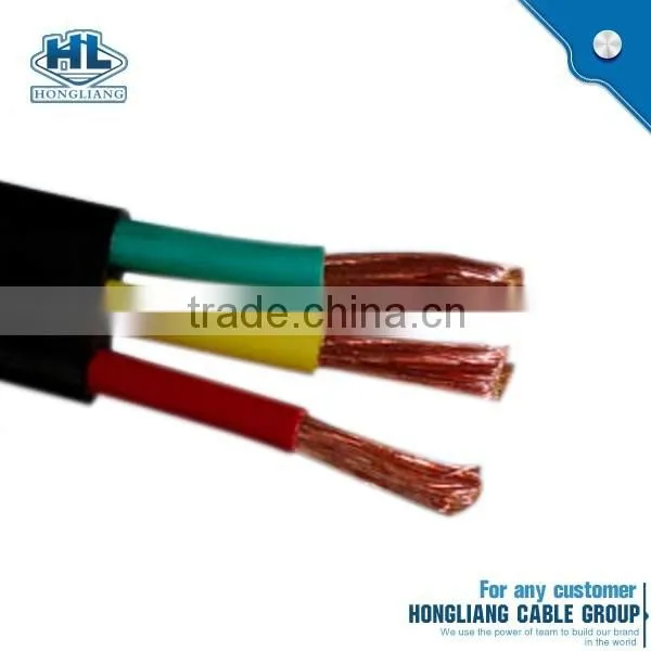300/300V EPR Insulated Rubber Sheath 3x0.5mm2 Rubber Cable photo-4