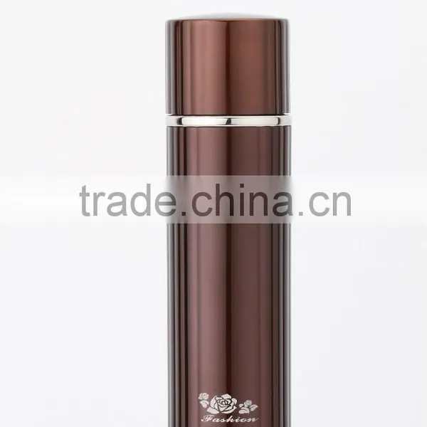 Metal Flask With Ripple Surface/ Thermos Flasks With Pump/thermos Flask With Button Lid photo-4