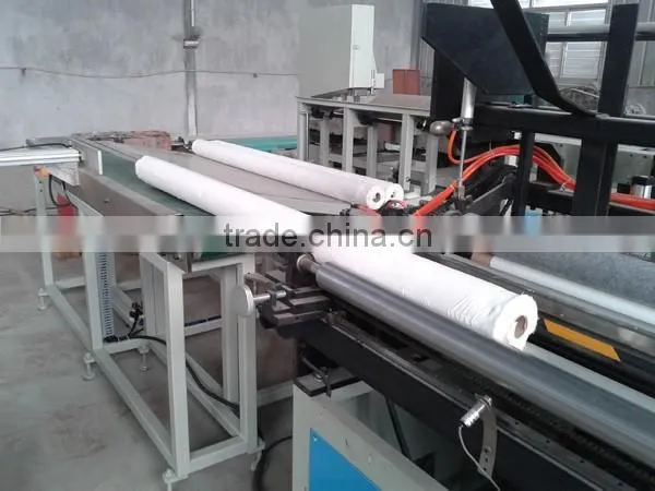Semi-automatic China Newest Kitchen Paper Towel Making Machine With Band Saw