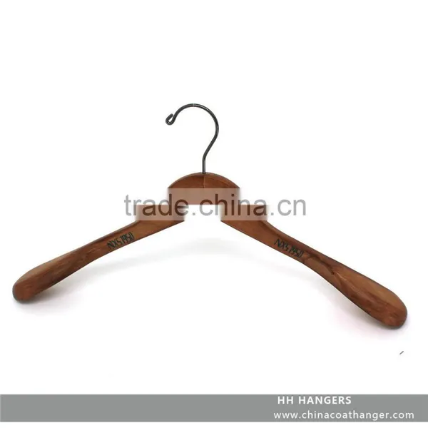 Luxury Wooden Hanger Manufacture All Kinds of Wholesale Wooden Clothes Hanger photo-2