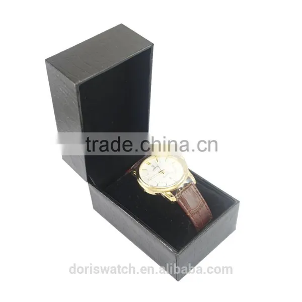 Fashion Watches Black Leather Case for Mens Watch High Class Good Quality Case Gift Case photo-3