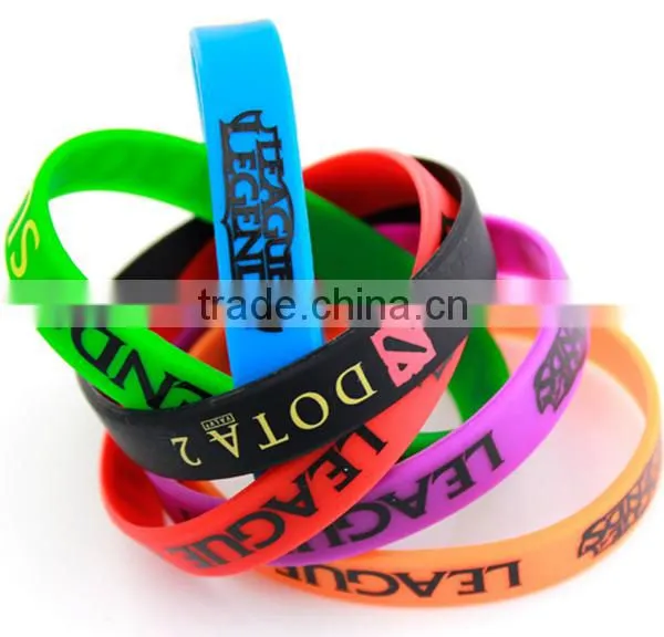 2016 Hot Selling Wholesale Cheap Custom Silicone Bracelet photo-3