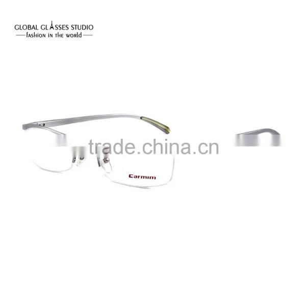 Extremely Light Red /Purple /Orange Wholesale Fashion Unisex Optical Eyeglasses Frame Made of Aluminum MOD1141 photo-4