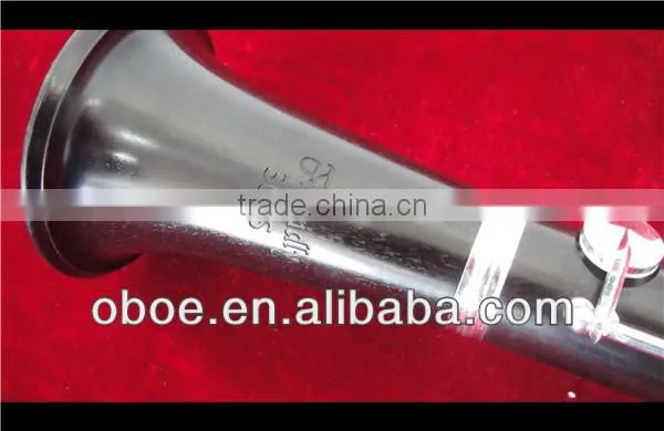Musical Instrument Silver Plated Clarinet(1701S) photo-2