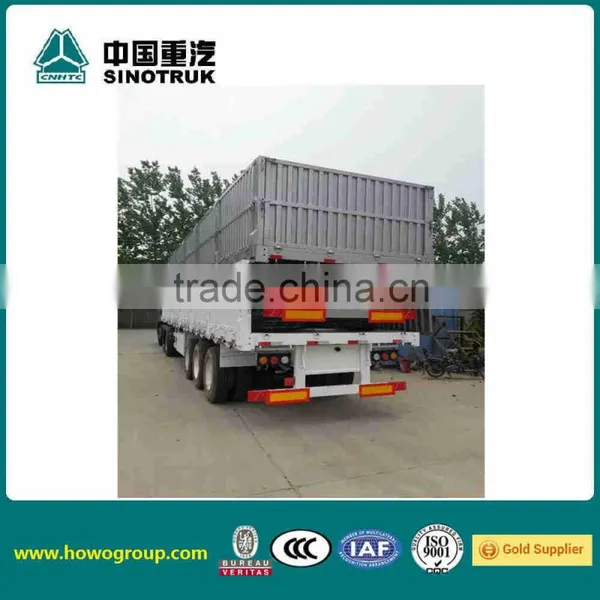 3 Axle Sidewall Trailer Semitrailer Truck Trailer photo-2