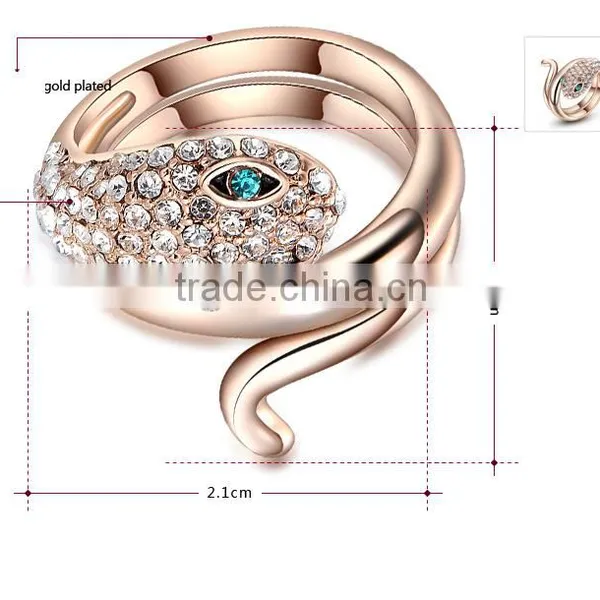 Hot Sale Jewelry Rose Gold Plating New Gold Ring Models For Men photo-2