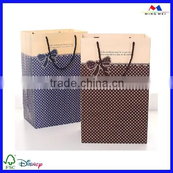 High Quality Cheap Small Paper Gift Bags With Handles photo-2