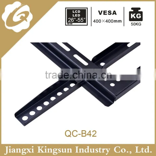 China Supplier 2016 Low Profile Fixed Cold-rolled Steel Black Lcd tv Mount 32"-55"screen photo-5