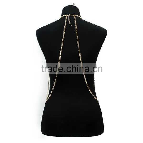 Luxury Tassel Pearl Sexy Body Chain photo-2