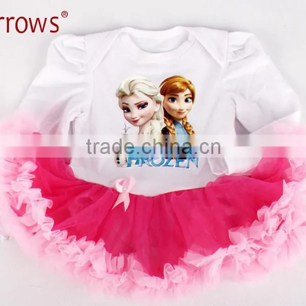 New Elsa Anna Girls Dress Cosplay Party Kid Dresses Princess Children Clothing Baby Kids Vestidos Toddler Girl Dress photo-3