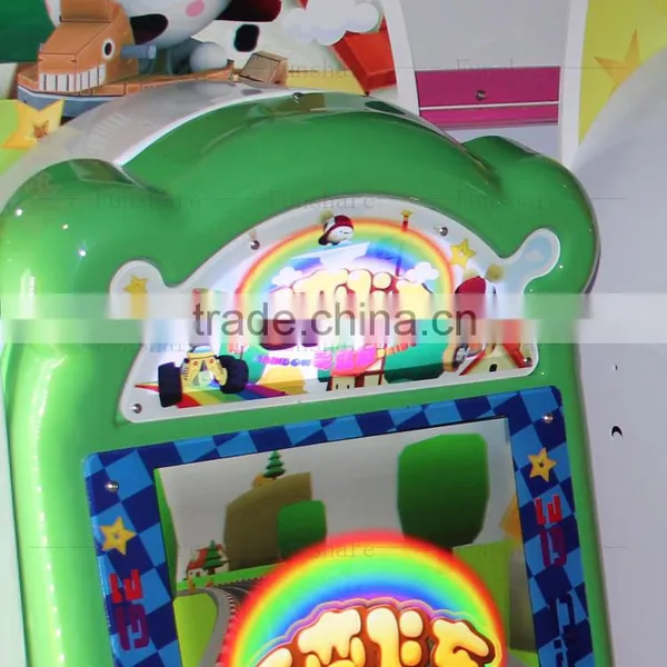 Funshare 2015 Kids Driving Car Game Machine Electric Racing Car Game Machine Prize Game Machine photo-3