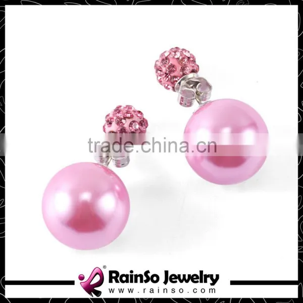 Double Sided Fashion Ball Earrings photo-2