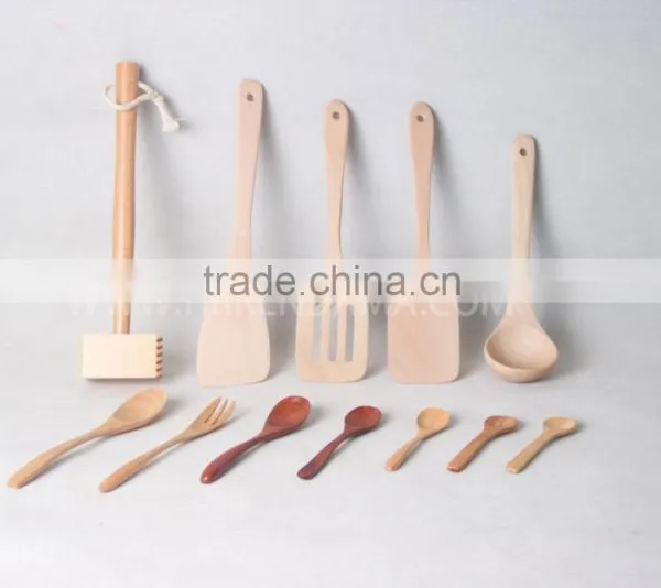 High Quality Wooden Spoon With Logo on Handle photo-2