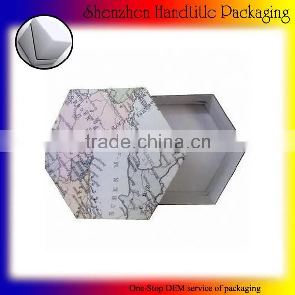 Creative Hexagon Paper Rigid Box photo-3