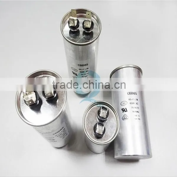 Cylindrical Aluminium Case Air Conditioner Power Capacitor, Air Conditioner Run sh Capacitor photo-4