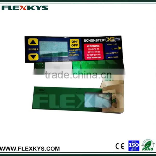 PCB Membrane Switch With Custom Push Button PVC Membrane Overlay