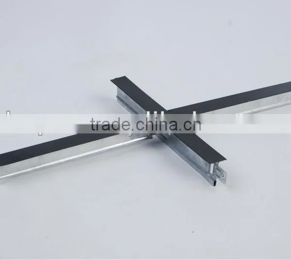 Flat Grooved Ceiling T-bar Accessories for PVC Gypsum Tiles and Plastic Boards photo-4