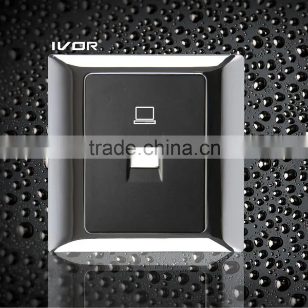 High Quality 1Gang / 2Gang TV/Computer/telephone Multiple Wall Sockets Outlet photo-2