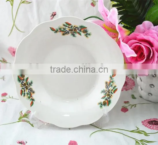 White Porcelain Plate, Cheap Porcelain Plate, China Porcelain Plate photo-3
