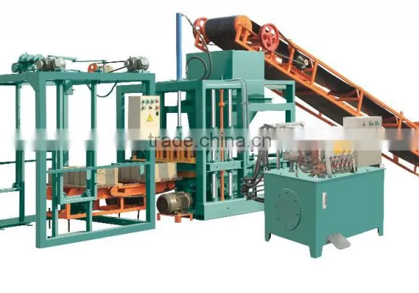 QT4-20 Hydraulic Automatic Block Making Machine Production Line in Africa/Ligne de Production Automatique de la Machine Hydrauli photo-2