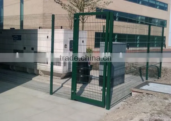 High Security 3D Triangle Fence Panel Gate/construction Ogrodzenia Systemowe 3D Panel Gate/welded Wire Mesh Panel Fencing photo-4