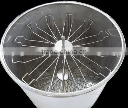 12 Frames Honey Extractor Stainless Steel Motor Honey Extractor With Legs and Plastic Honey Gate Speed Control photo-2