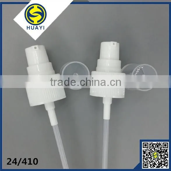 24mm Cosmetic Mist Sprayer Cream Pump,white Plastic 24/410 Lotion Pump photo-2