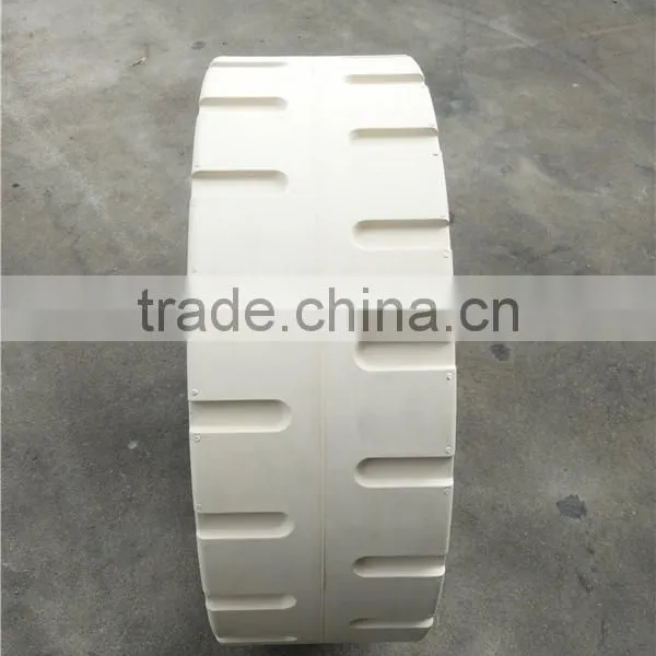 Self-propelled Vertical Lifts Rubber Wheel 305x100 For Dingli AMWP9.5-1100 photo-4