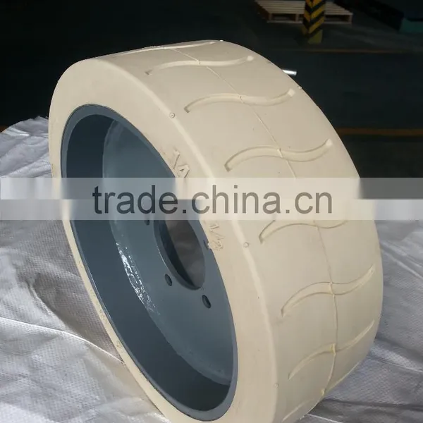 Mec 1932es Scissor Lifts Rubber Tires 14x41/2 With Mould on Wheel photo-3