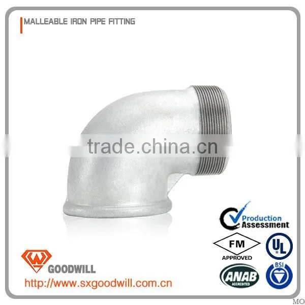 Hdpe 150lbs Screwed Pipe Fitting 90 Degree Elbow Reducing photo-2