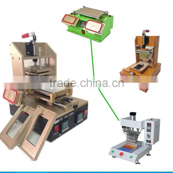 Best Selling Quality Guaranteed LCD Frame Separator 5 in 1 Glue Remover Frame Installer Hot Plate Mobile Lcd Making Machine photo-3