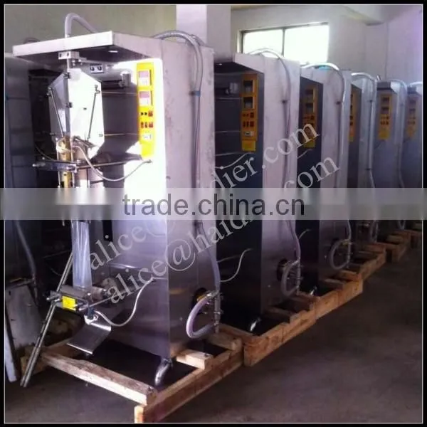HDR-W1000 Economical Automatic Sachet Water Packaging Machine Commercial Plastic Water Bag Liquid Packing Machine photo-4