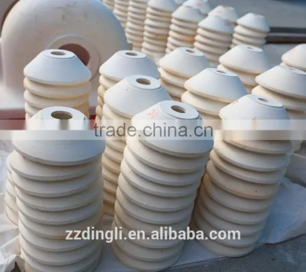 Refractory Orifice Rings, Tubes, Spouts, Plungers for Glass Furnace Gob Feeder Machines photo-4