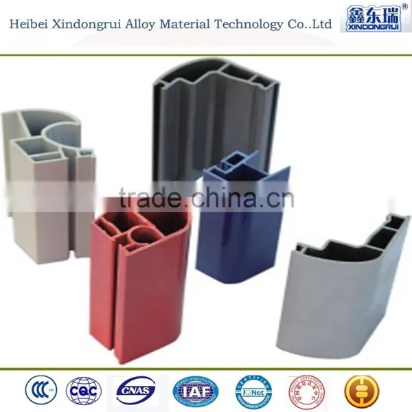 Powder Coating Anodizing Triangular Aluminum Tubing Custom Irregular Aluminum Pipe photo-4