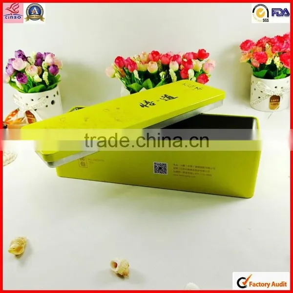 Supplier Custom American Rectangle Ginseng Tin Box photo-2