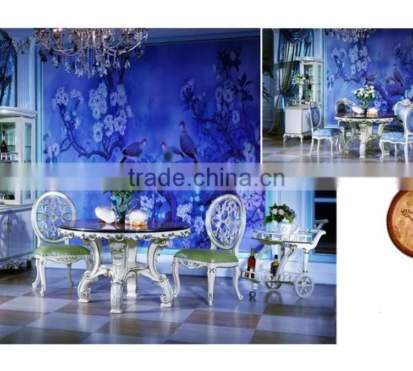 Bisini Dining Room Furniture, Luxury Antique Solid Wood Dining Room Furniture Dining Table photo-2