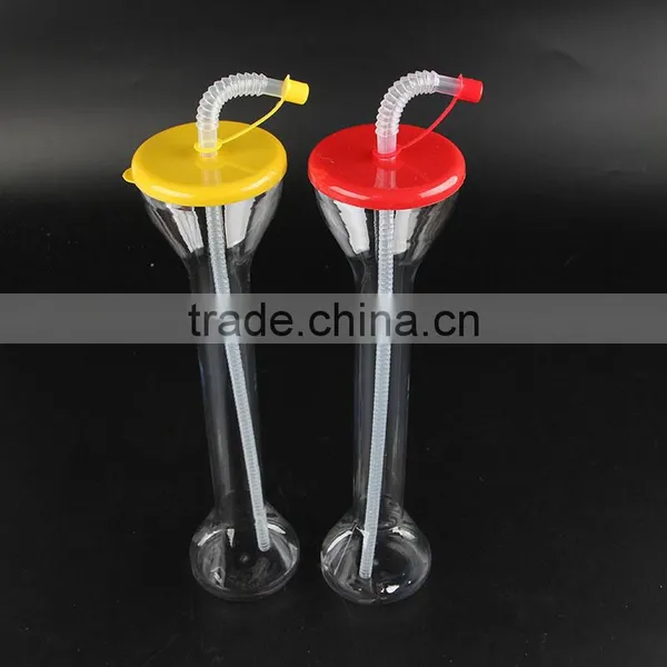 500ML Plastic Kids Party Water Cup With Straw photo-2